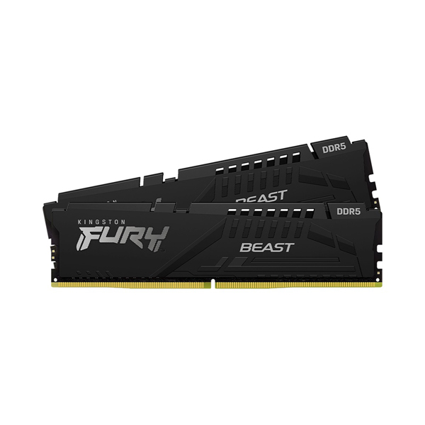 Ram Desktop Kingston Fury Beast 32GB (2x16) DDR5 5200Mhz (KF552C40BBK2-32)