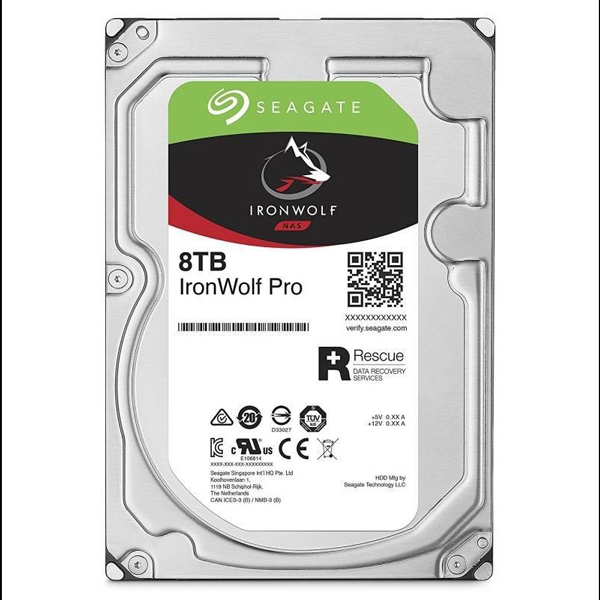 Ổ cứng HDD Seagate IronWolf Pro 8TB - ST8000NE001 (3.5 inch, 7200RPM, SATA, 256MB Cache)