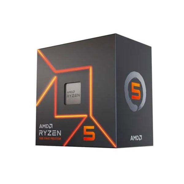 CPU AMD Ryzen 5 7600 (Up To 5.1GHz, 6 Nhân 12 Luồng, 32M Cache)